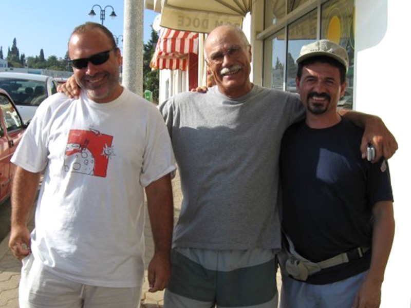 Anton, Borralho e Joba - Praia da Luz 2005