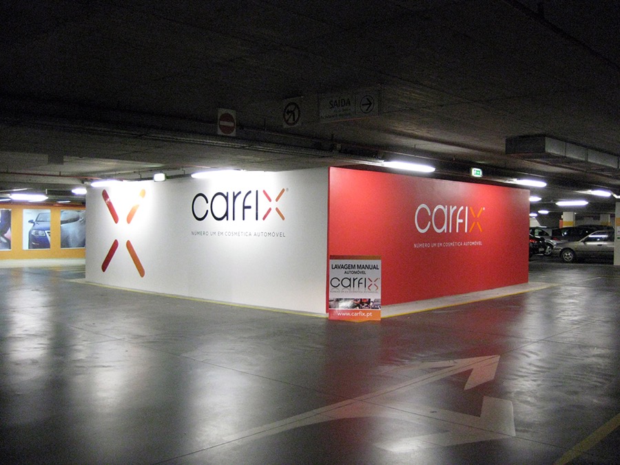 Decoração de Oficina Auto na Expo - Carfix