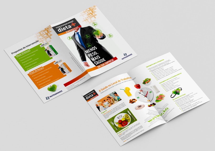Flyer diptico - Nutradvance