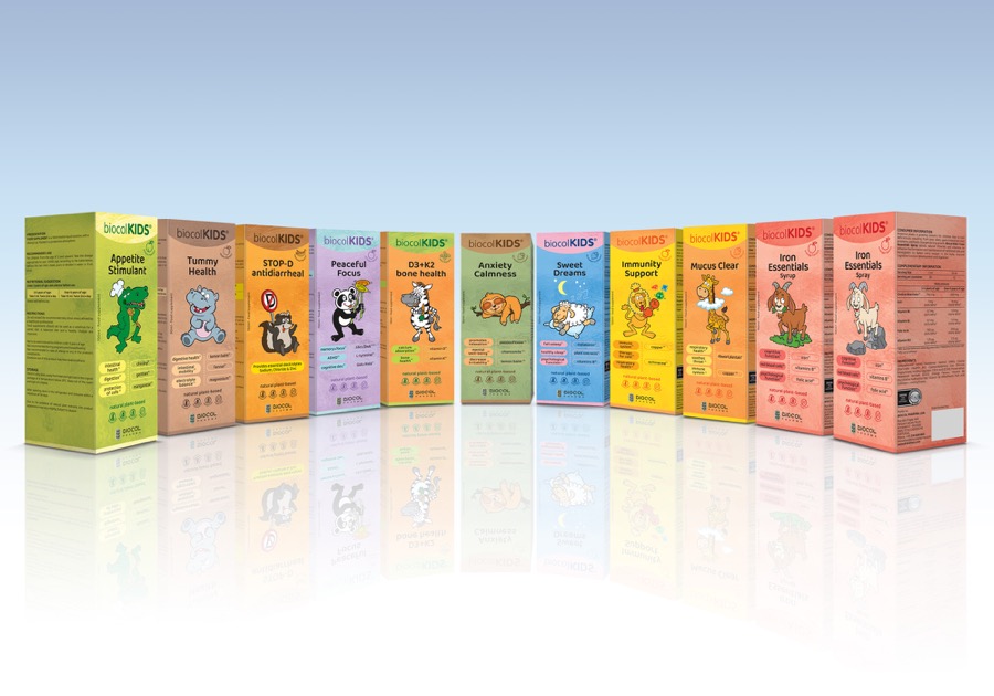 Gama Biocol Kids - Biocolpharma