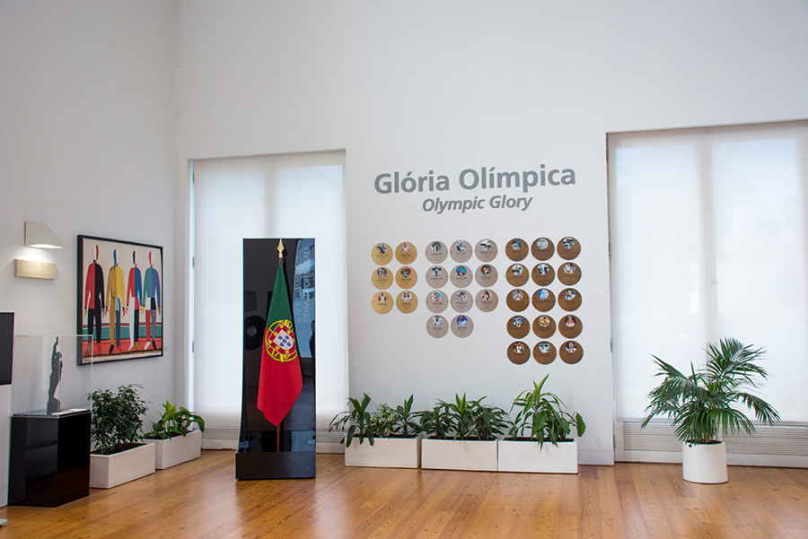 Parede Glória Olímpica Portugal - COP