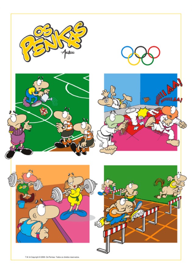 Ilustração Os Penkas - Revista Meribérica